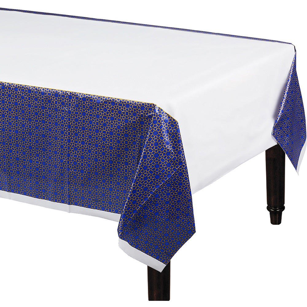 Blue & White Table Cover