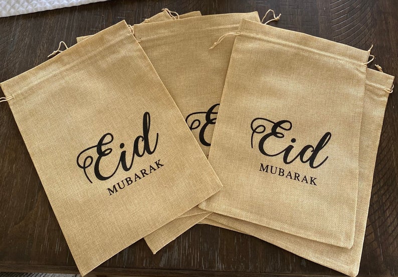 Eid Mubarak Favor Bags- Pack