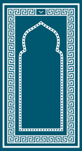 Load image into Gallery viewer, FOLDABLE SAJDA MAT (TEAL)
