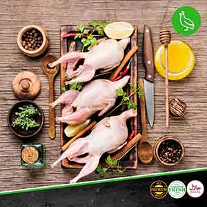 Quail- Halal- 3 Pack