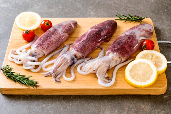 Exotic Seafood- Squids Per Lb